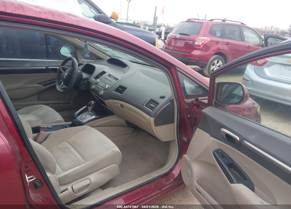 2010 HONDA CIVIC EX VIN: 19XFA1F87AE027456