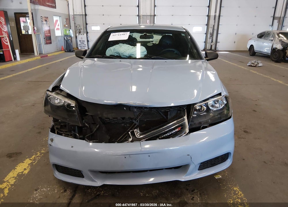 2013 DODGE AVENGER SE VIN: 1C3CDZABXDN661716