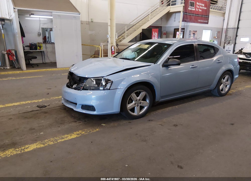 2013 DODGE AVENGER SE VIN: 1C3CDZABXDN661716
