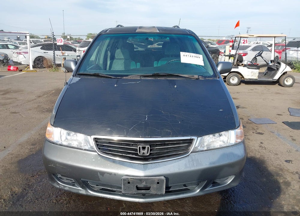 2000 HONDA ODYSSEY EX VIN: 2HKRL1861YH529730