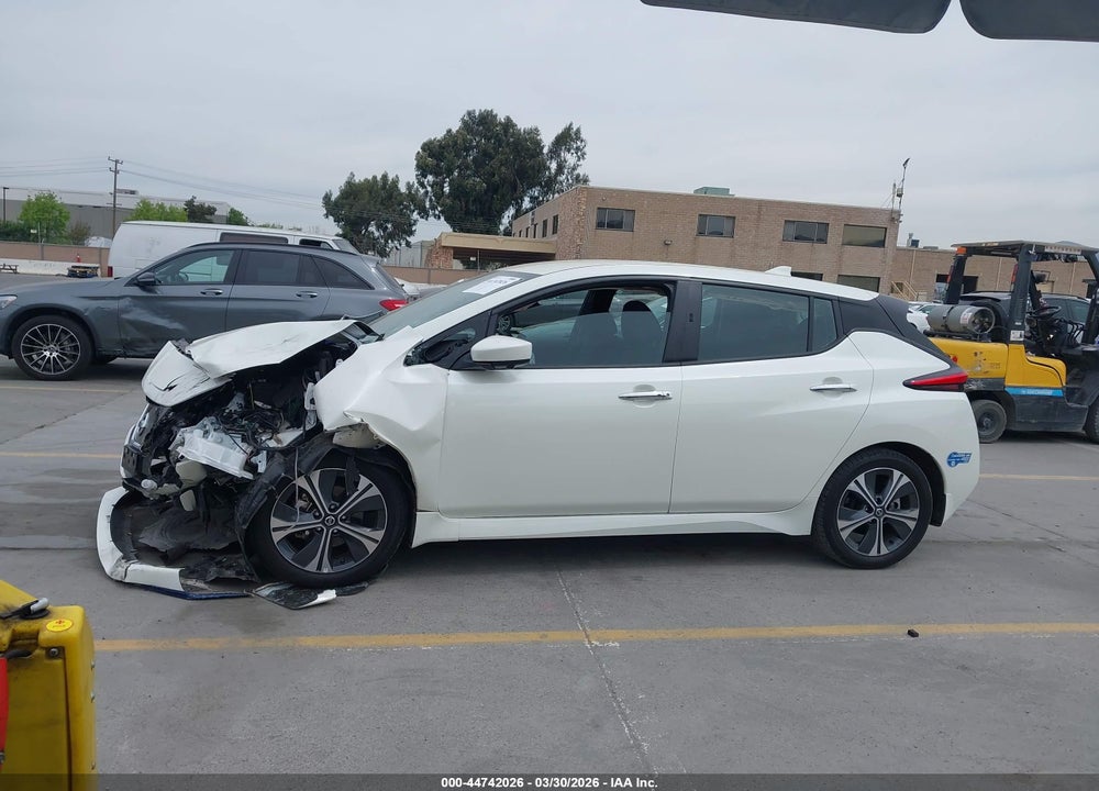 2021 NISSAN LEAF SV PLUS 62 KWH VIN: 1N4BZ1CV4MC556432