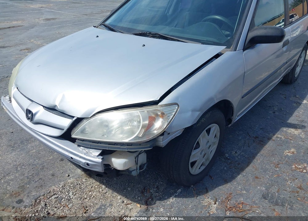 2005 HONDA CIVIC VP VIN: 2HGES16335H601401