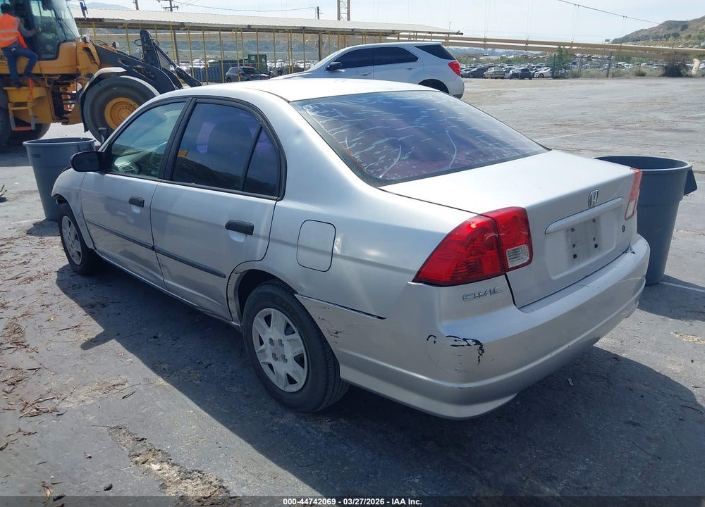2005 HONDA CIVIC VP VIN: 2HGES16335H601401