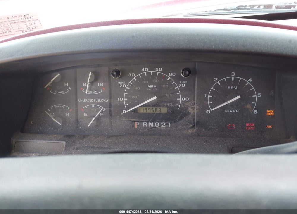 1994 FORD F150 VIN: 1FTEF14H1RNA55387