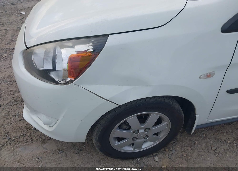 2014 MITSUBISHI MIRAGE ES VIN: ML32A4HJ8EH018929