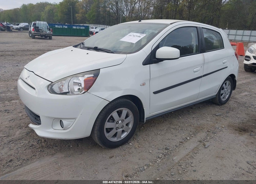 2014 MITSUBISHI MIRAGE ES VIN: ML32A4HJ8EH018929