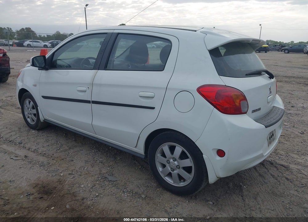 2014 MITSUBISHI MIRAGE ES VIN: ML32A4HJ8EH018929