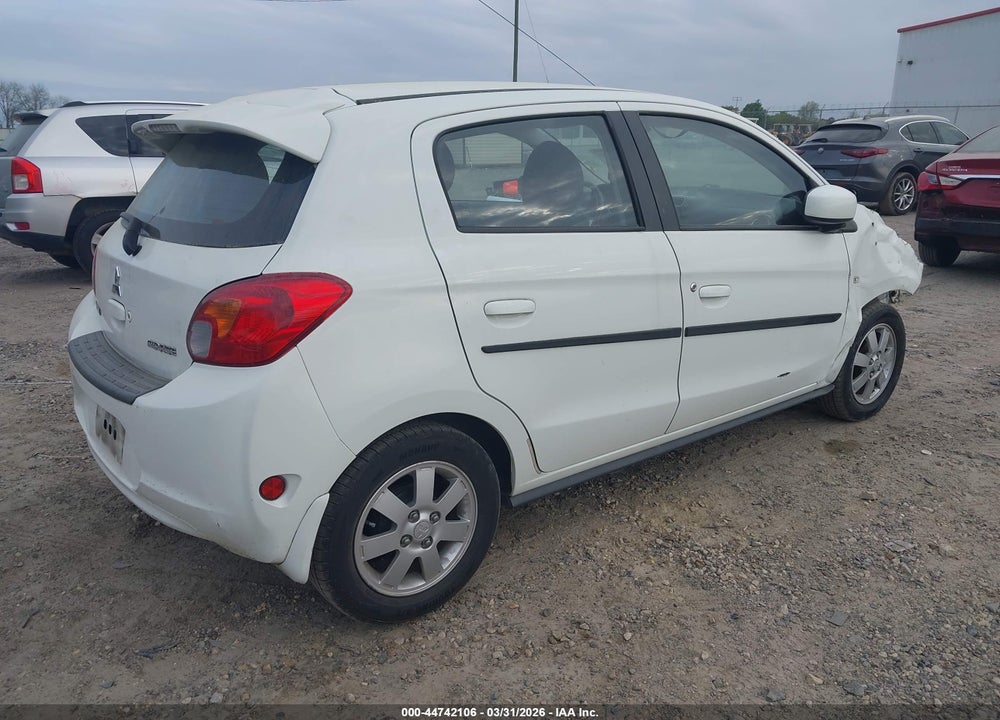 2014 MITSUBISHI MIRAGE ES VIN: ML32A4HJ8EH018929