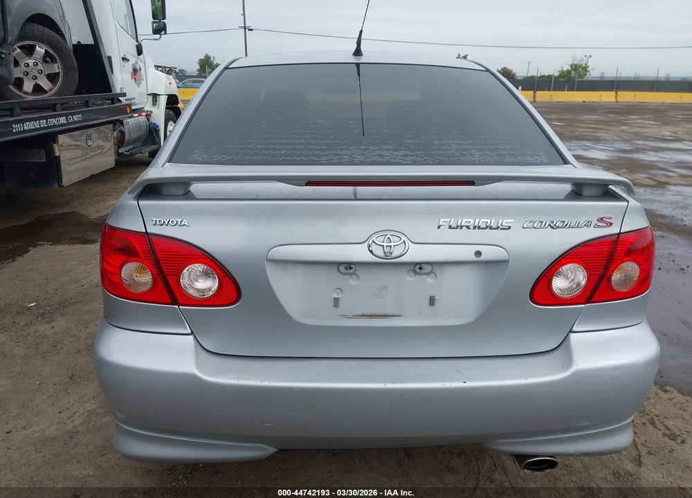 2006 TOYOTA COROLLA S VIN: 1NXBR32E76Z651745