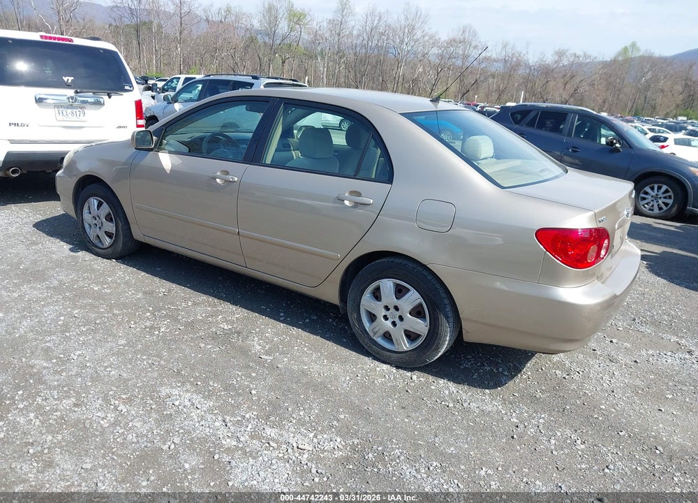 2007 TOYOTA COROLLA LE VIN: 2T1BR30E17C789030