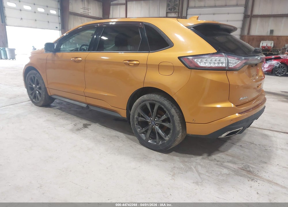 2015 FORD EDGE SPORT VIN: 2FMTK4AP3FBB40511