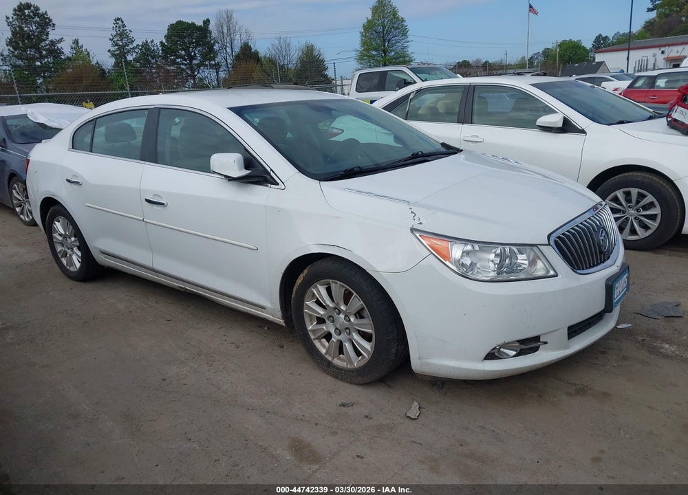 2013 BUICK LACROSSE LEATHER GROUP VIN: 1G4GC5ER1DF249304