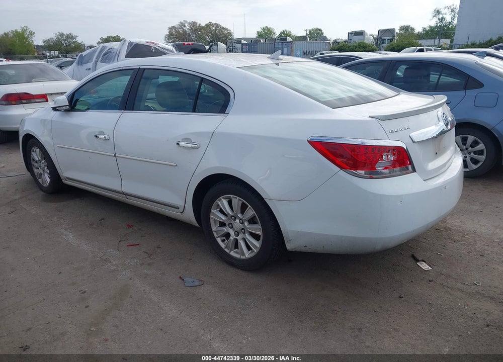 2013 BUICK LACROSSE LEATHER GROUP VIN: 1G4GC5ER1DF249304
