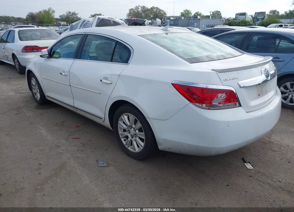 2013 BUICK LACROSSE LEATHER GROUP VIN: 1G4GC5ER1DF249304