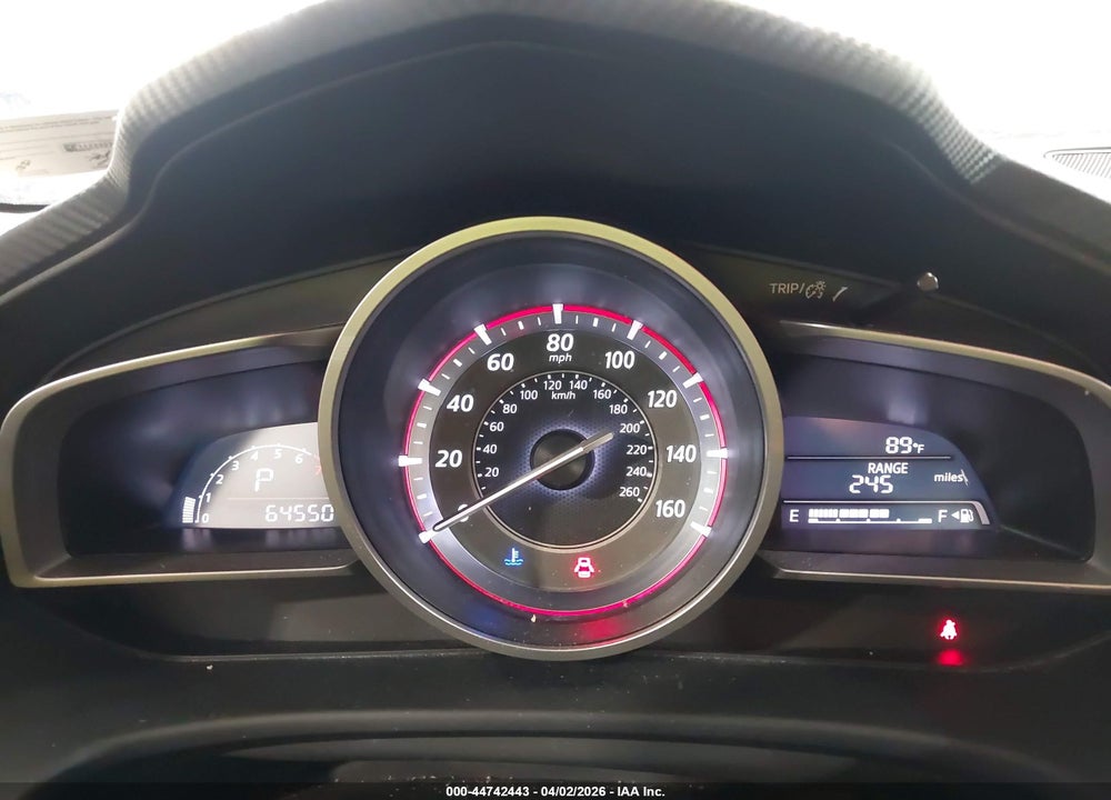 2014 MAZDA 3 I SPORT VIN: JM1BM1U7XE1144408