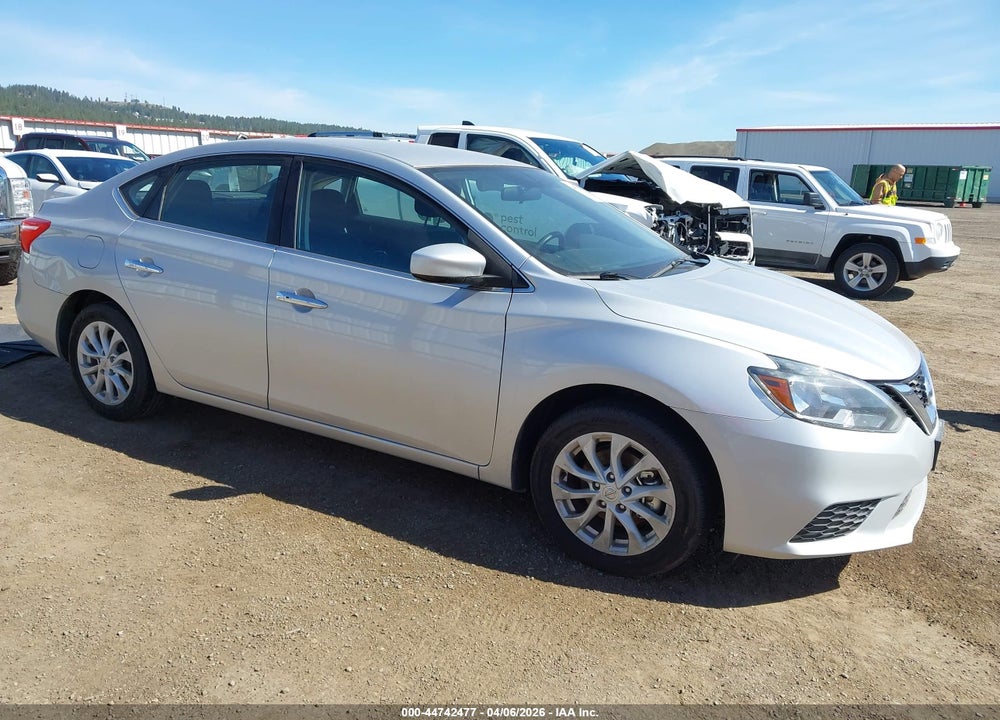 2018 NISSAN SENTRA SV VIN: 3N1AB7AP4JL642229