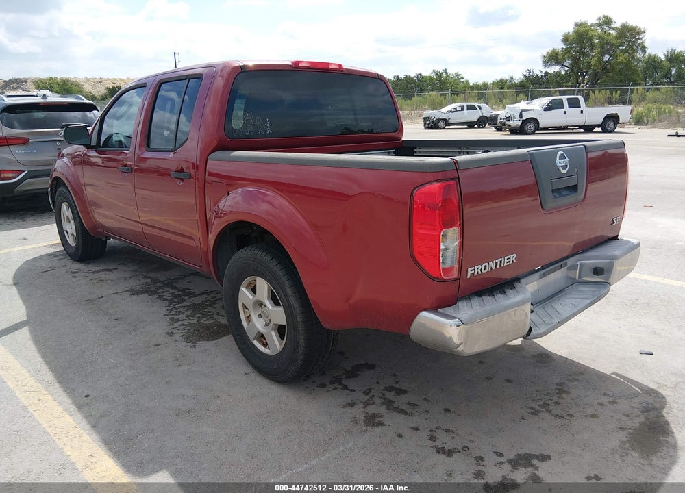 2008 NISSAN FRONTIER SE VIN: 1N6AD07U68C451085