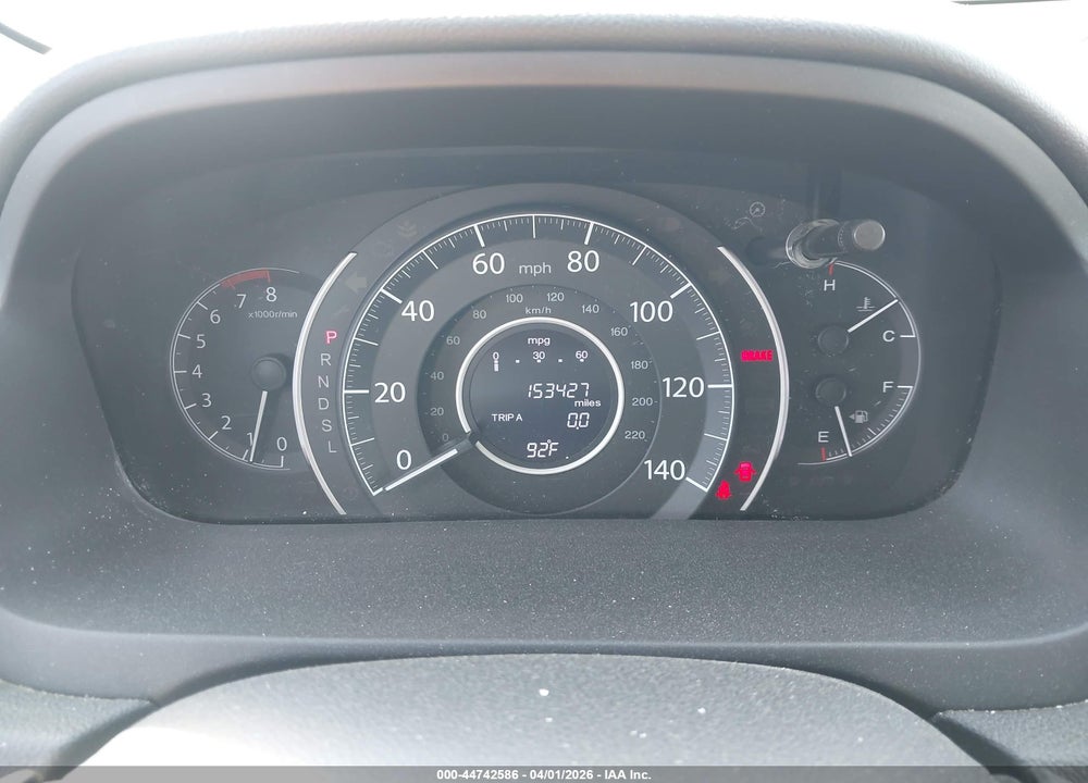 2016 HONDA CR-V LX VIN: 2HKRM4H38GH607438