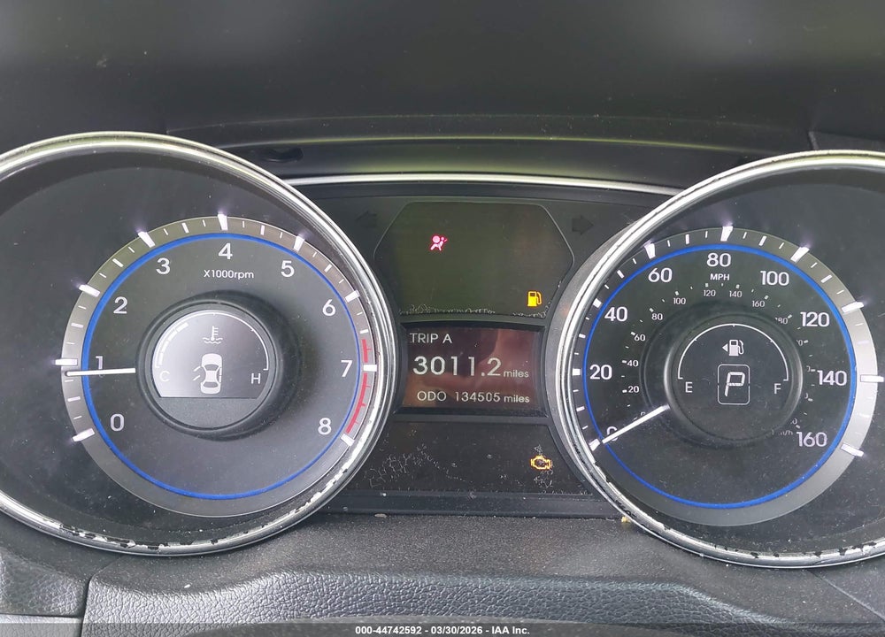 2013 HYUNDAI SONATA GLS VIN: 5NPEB4AC8DH785280