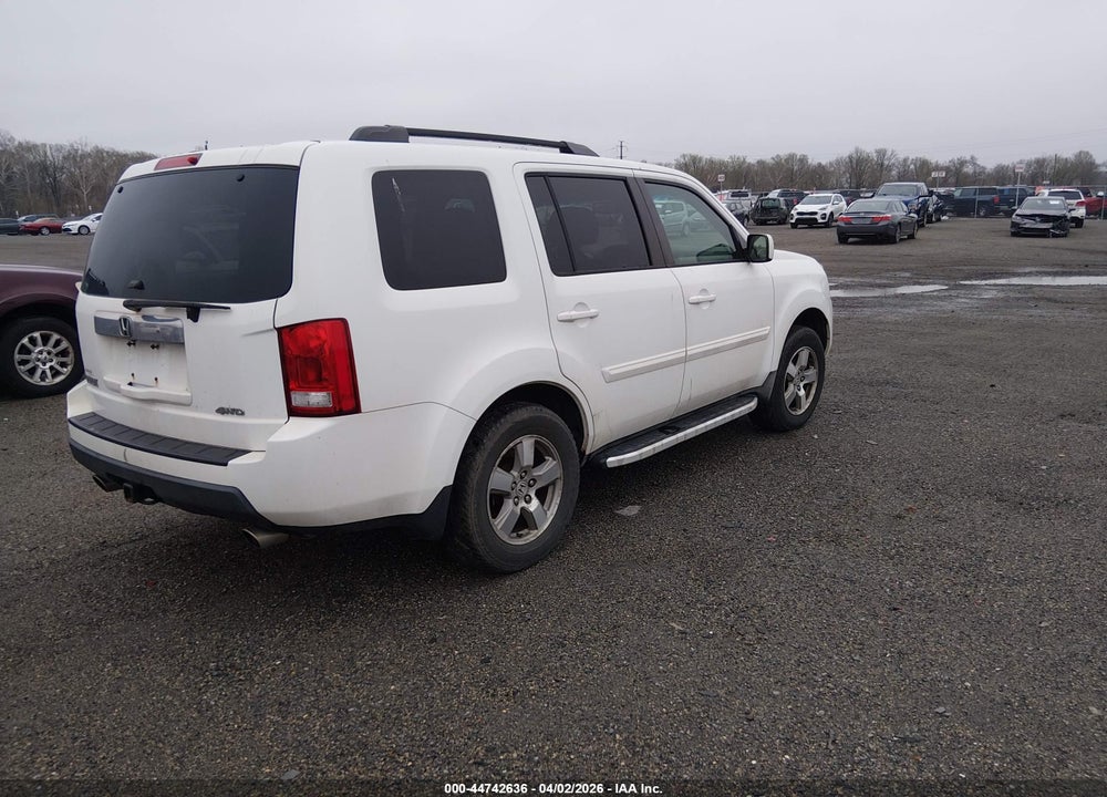 2009 HONDA PILOT EX-L VIN: 5FNYF48599B037913