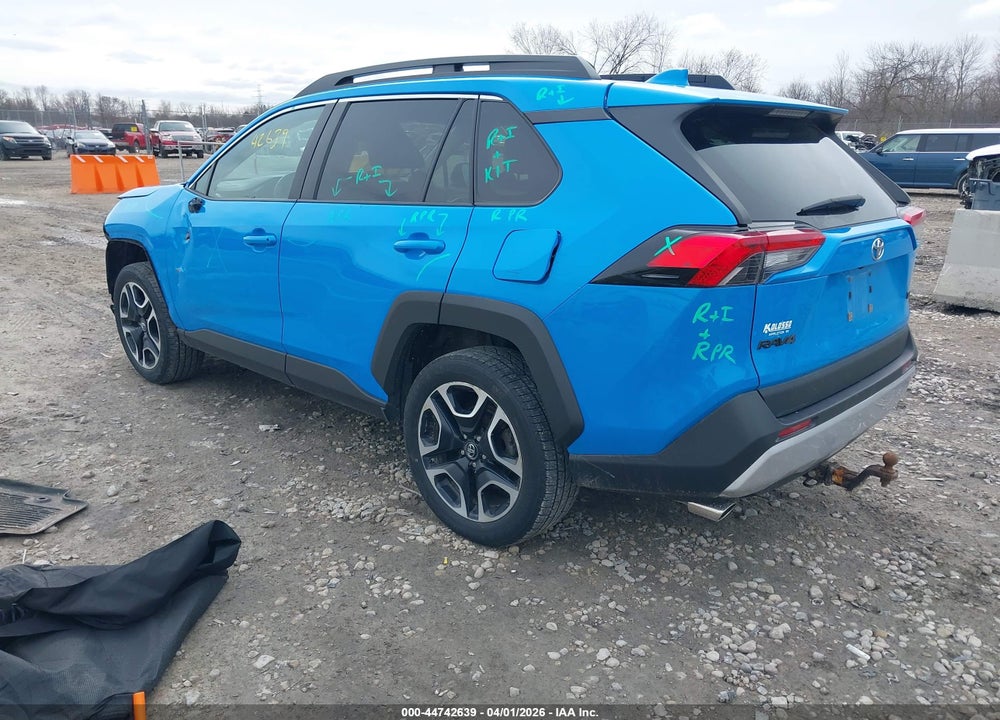 2019 TOYOTA RAV4 ADVENTURE VIN: 2T3J1RFVXKW015189