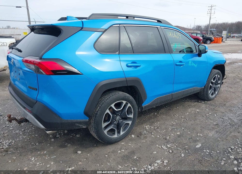 2019 TOYOTA RAV4 ADVENTURE VIN: 2T3J1RFVXKW015189
