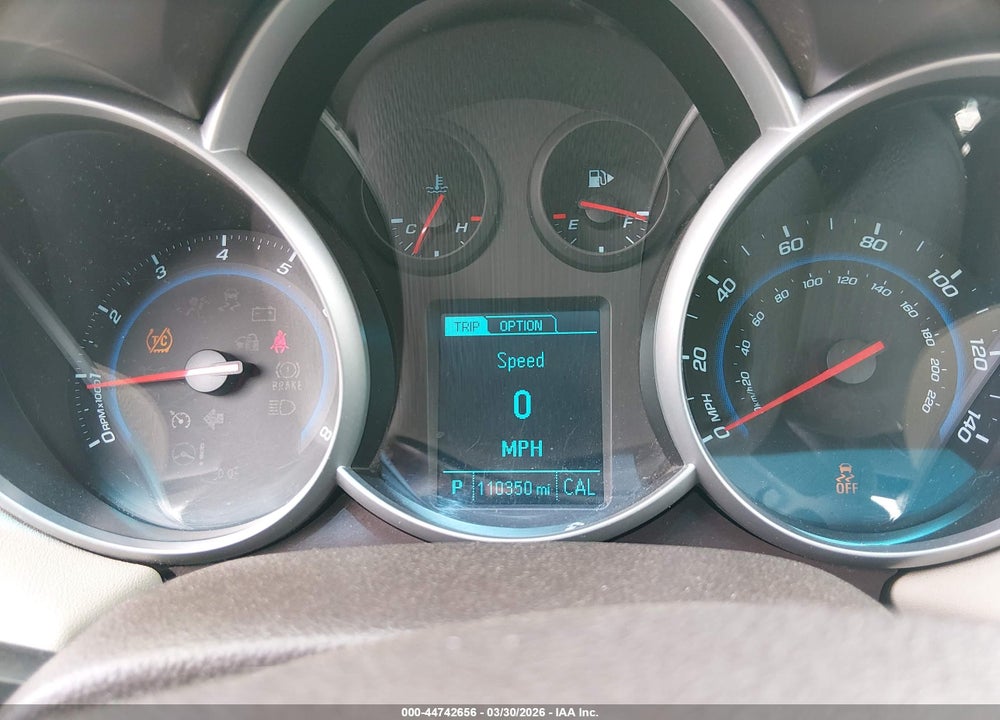 2014 CHEVROLET CRUZE 2LT AUTO VIN: 1G1PE5SB2E7306054