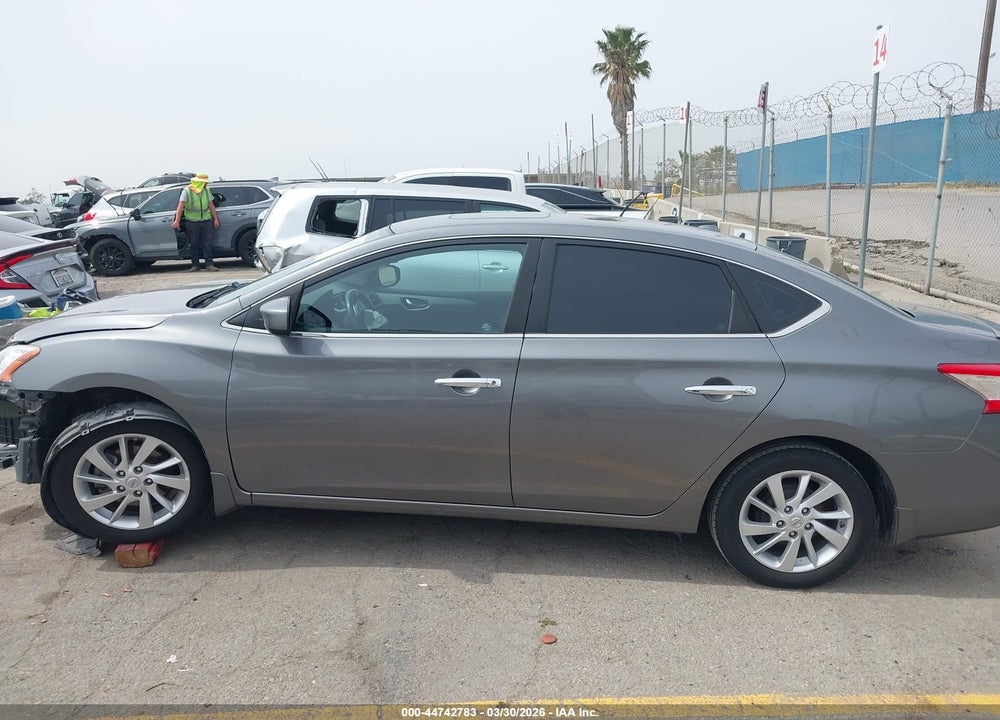 2015 NISSAN SENTRA SV VIN: 3N1AB7APXFY247708