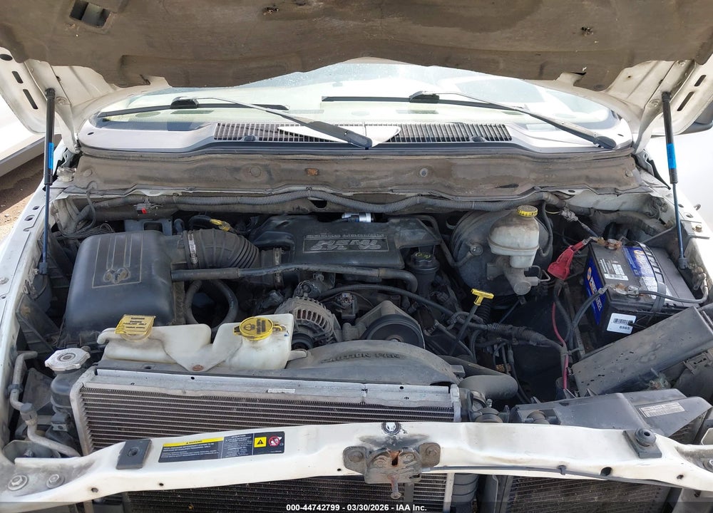 2006 DODGE RAM 2500 ST VIN: 3D7KR28D96G106538