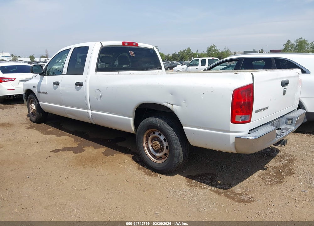 2006 DODGE RAM 2500 ST VIN: 3D7KR28D96G106538