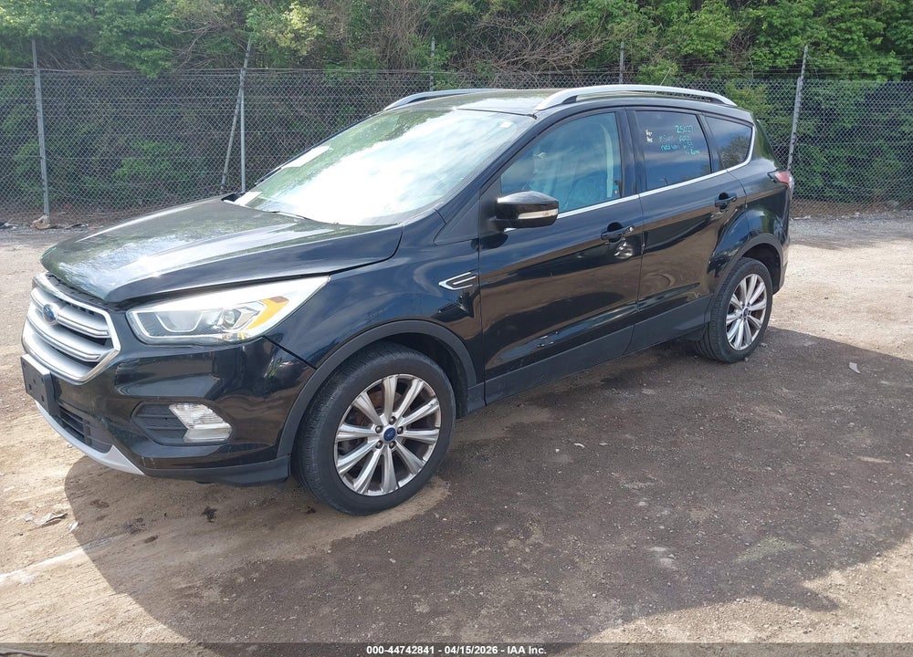 2017 FORD ESCAPE TITANIUM VIN: 1FMCU9J93HUD55814
