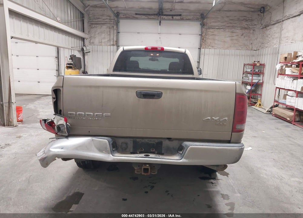 2004 DODGE RAM 2500 SLT/LARAMIE VIN: 3D7KU28C14G194035