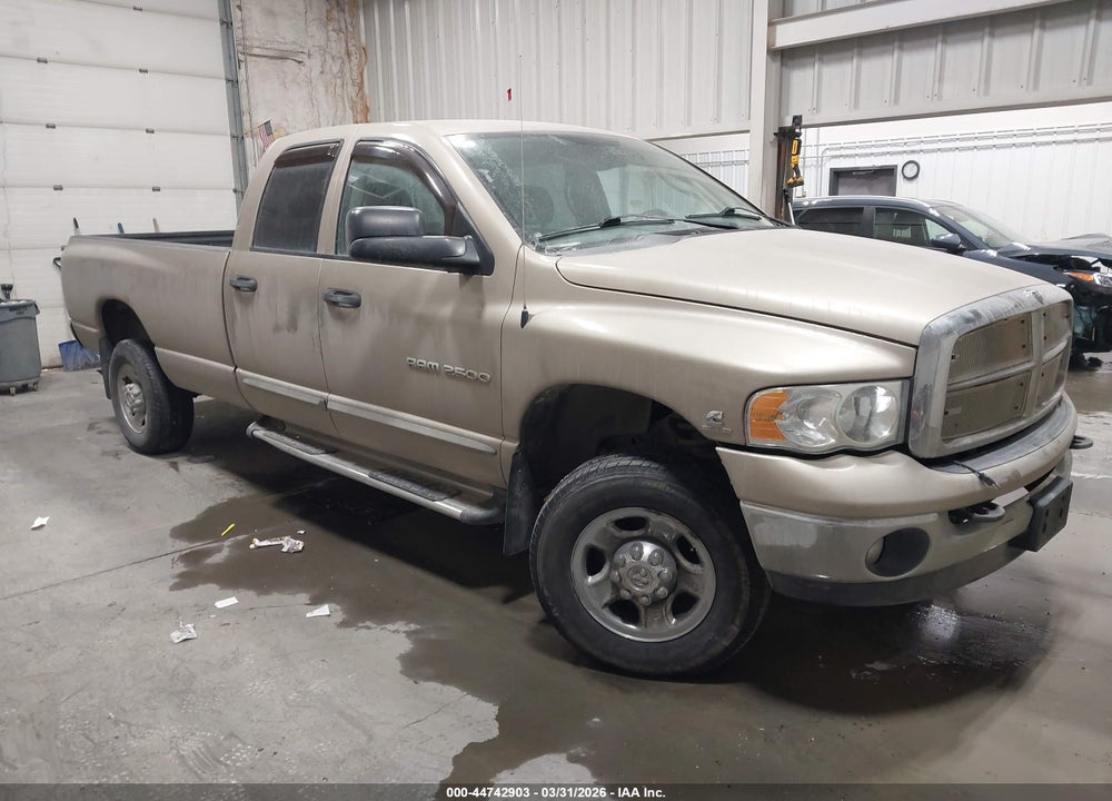 2004 DODGE RAM 2500 SLT/LARAMIE VIN: 3D7KU28C14G194035