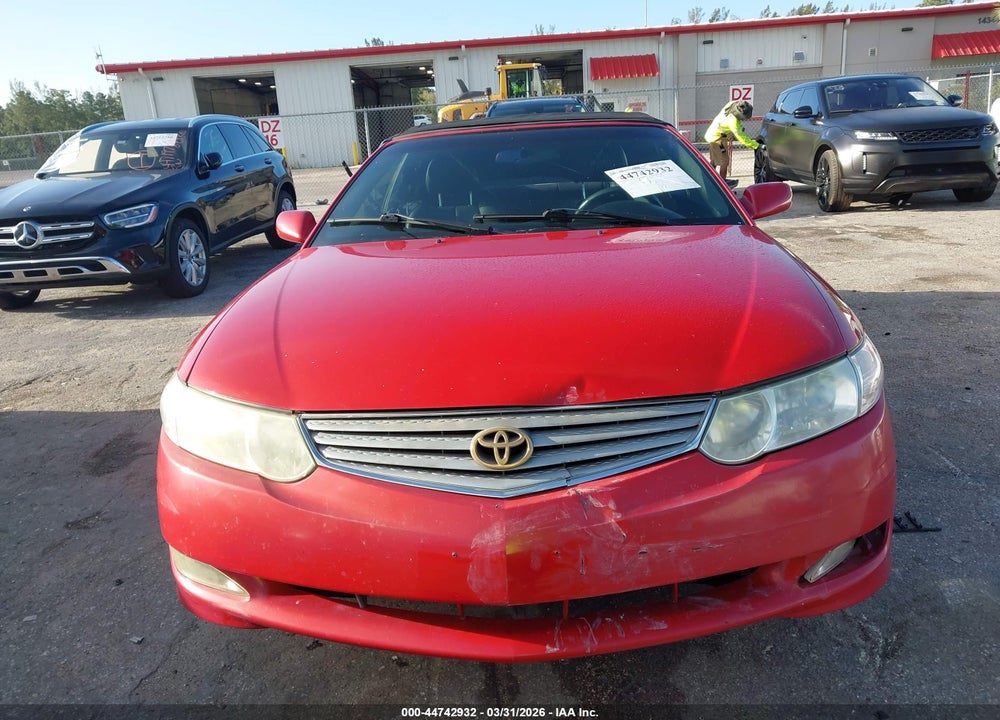2003 TOYOTA CAMRY SOLARA SLE V6 VIN: 2T1FF28P33C885570