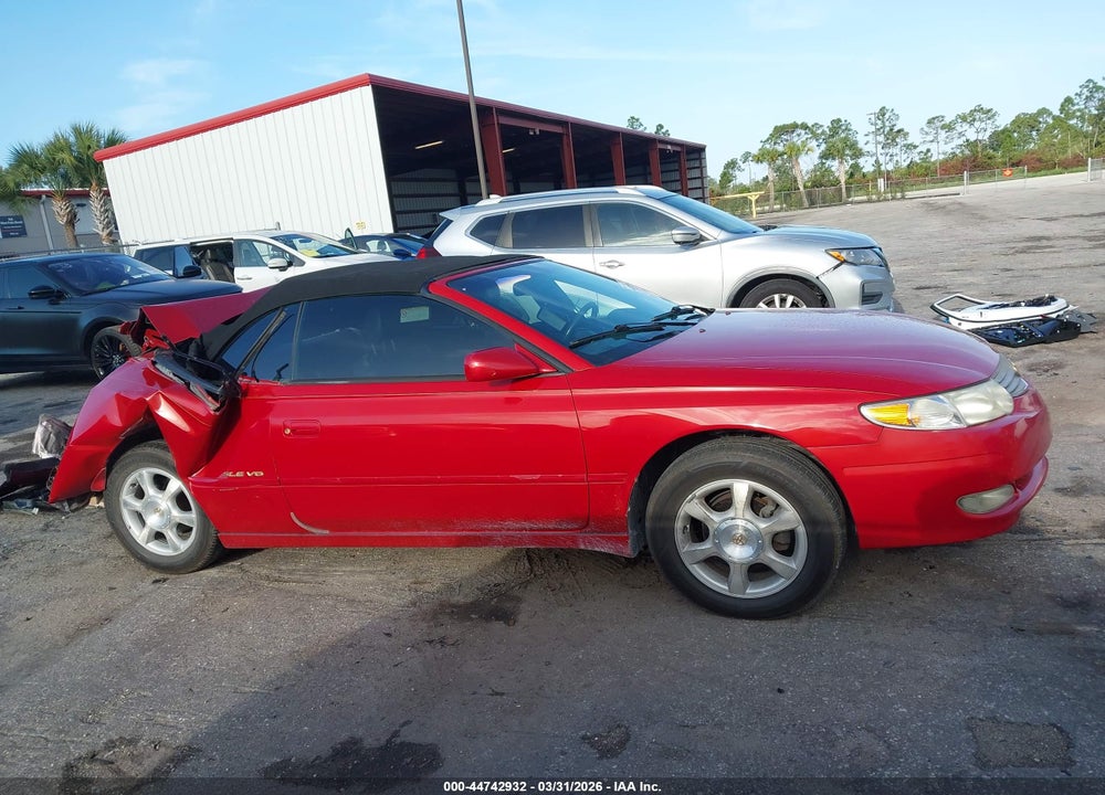 2003 TOYOTA CAMRY SOLARA SLE V6 VIN: 2T1FF28P33C885570