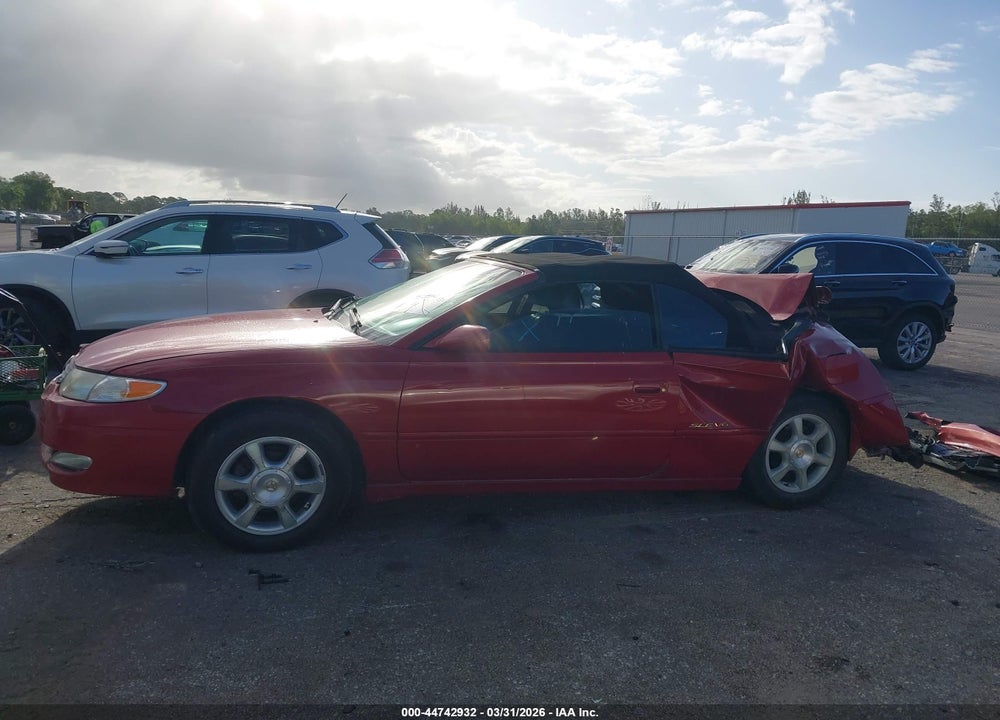 2003 TOYOTA CAMRY SOLARA SLE V6 VIN: 2T1FF28P33C885570