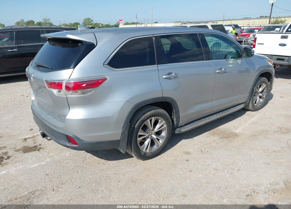 2016 TOYOTA HIGHLANDER VIN: 5TDZKRFHXGS154810