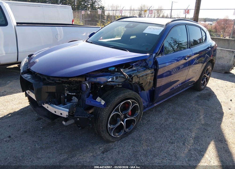 2022 ALFA ROMEO STELVIO TI AWD VIN: ZASPAKBN7N7D26982
