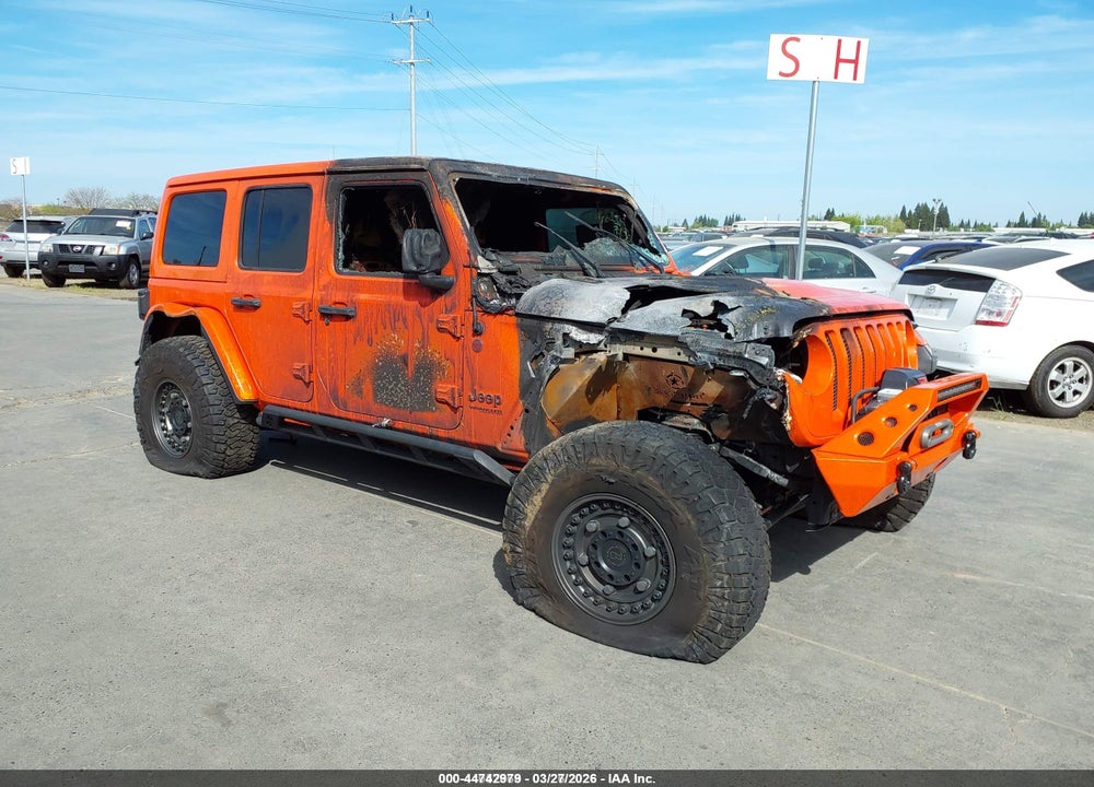 2018 JEEP WRANGLER UNLIMITED RUBICON 4X4 VIN: 1C4HJXFG6JW312464
