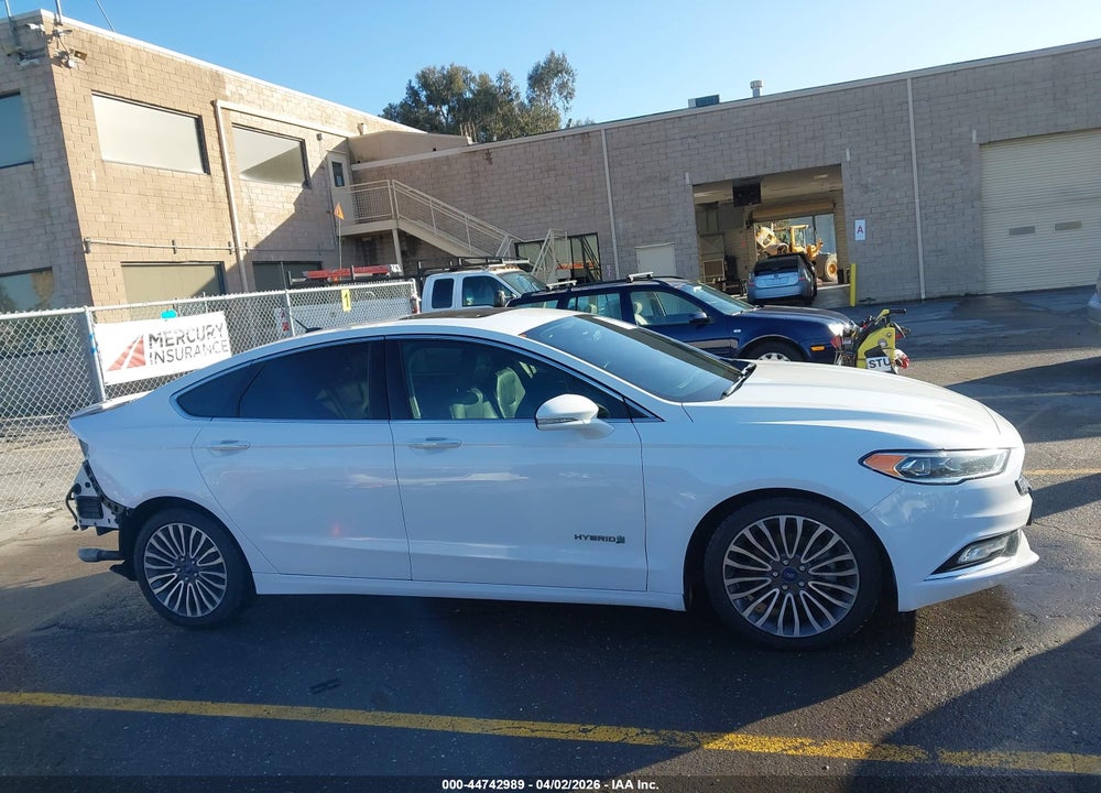 2018 FORD FUSION HYBRID TITANIUM VIN: 3FA6P0RUXJR102229
