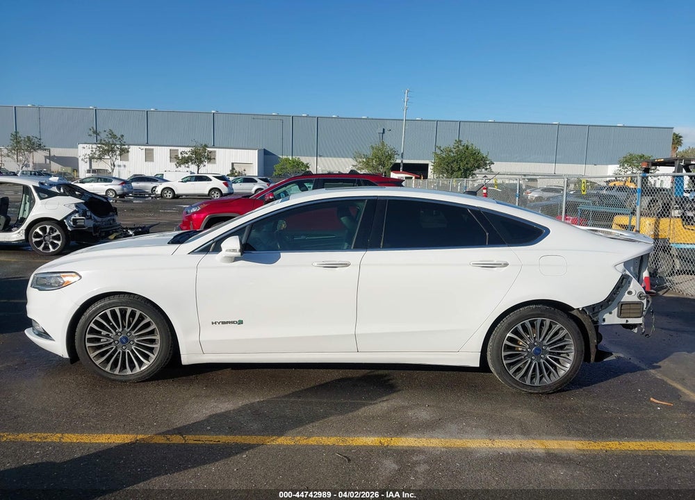 2018 FORD FUSION HYBRID TITANIUM VIN: 3FA6P0RUXJR102229