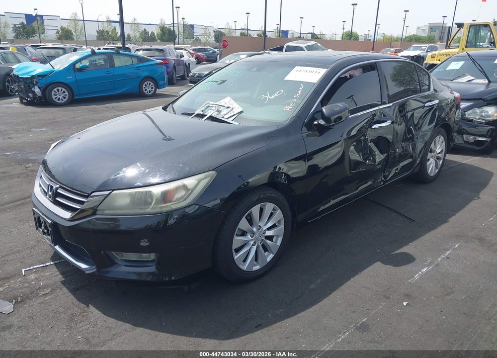 2013 HONDA ACCORD EX-L V-6 VIN: 1HGCR3F86DA019798