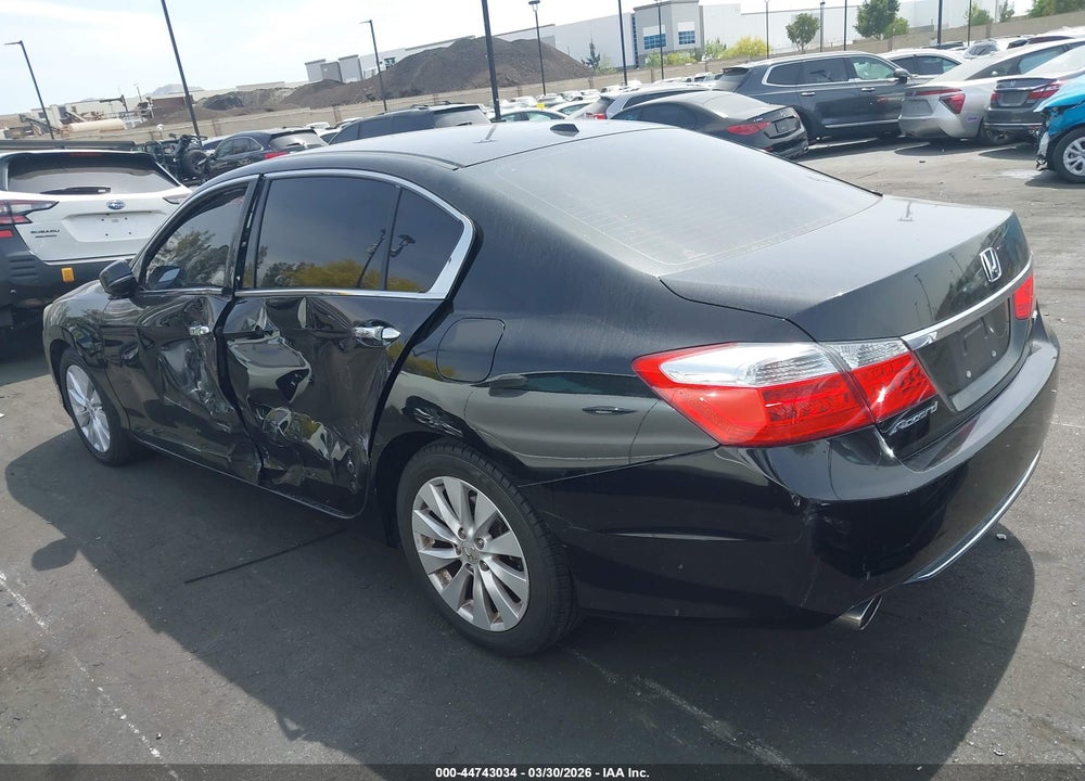 2013 HONDA ACCORD EX-L V-6 VIN: 1HGCR3F86DA019798
