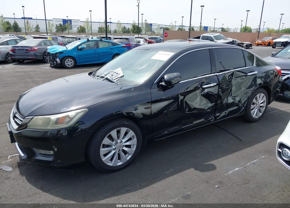 2013 HONDA ACCORD EX-L V-6 VIN: 1HGCR3F86DA019798