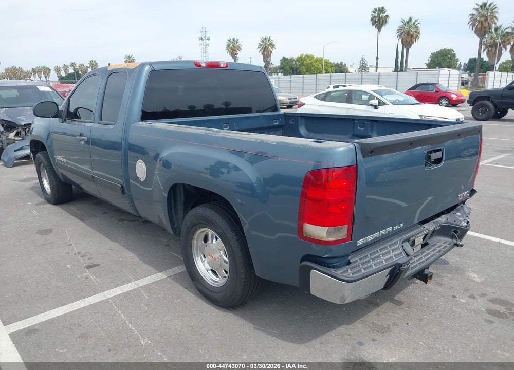 2009 GMC SIERRA 1500 SLE VIN: 1GTEC29J19Z270643