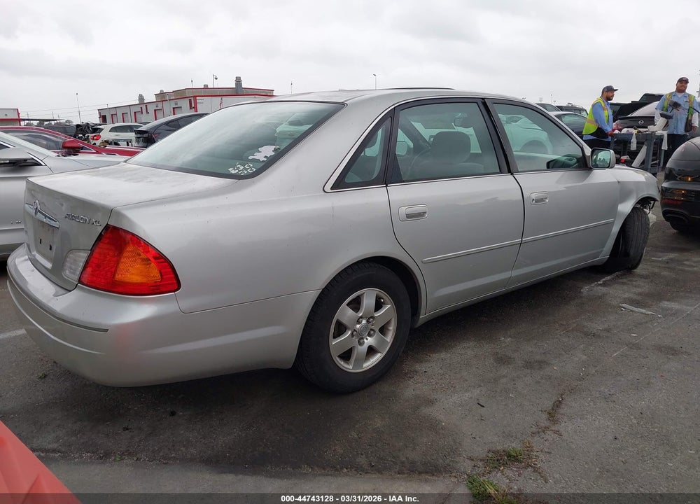 2001 TOYOTA AVALON XL VIN: 4T1BF28B71U184058