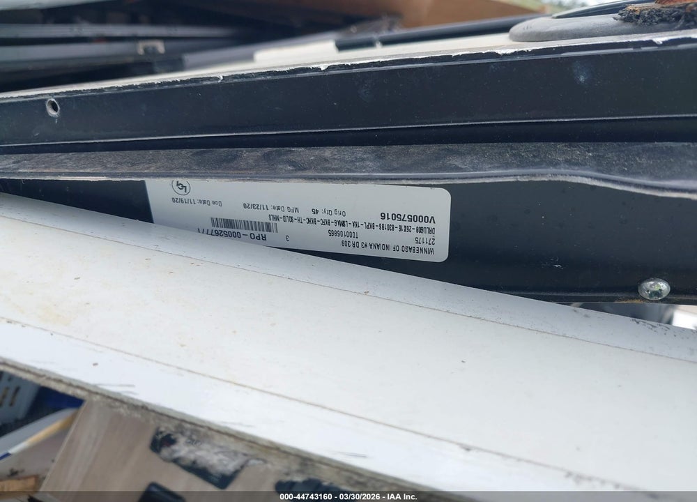 2021 WINNEBAGO 2108TB VIN: 54CTM2J25M3055092