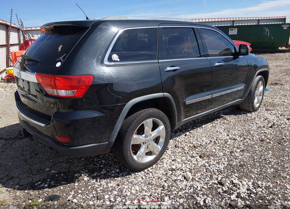 2012 JEEP GRAND CHEROKEE OVERLAND VIN: 1C4RJFCT9CC297205