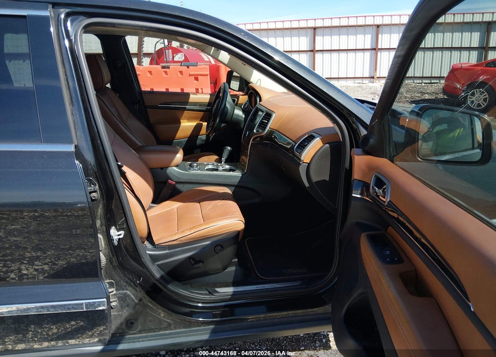 2012 JEEP GRAND CHEROKEE OVERLAND VIN: 1C4RJFCT9CC297205