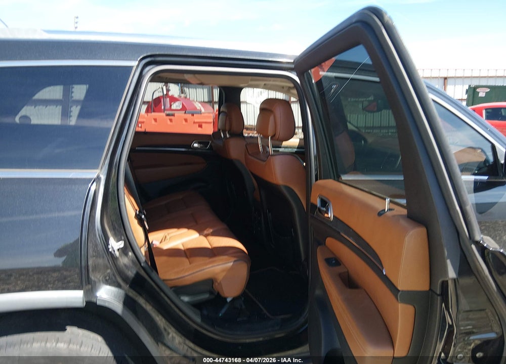2012 JEEP GRAND CHEROKEE OVERLAND VIN: 1C4RJFCT9CC297205